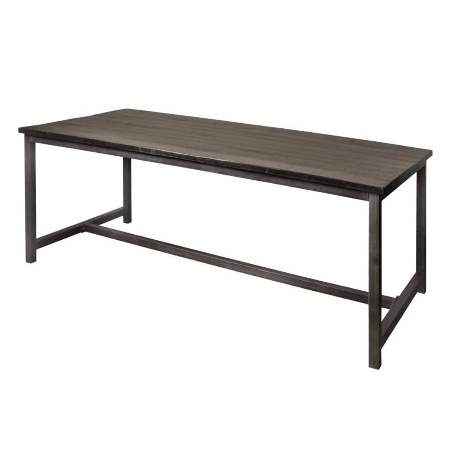Tower Living Eettafel Paterno - Rechthoek Zwart Hout - 240x100x78cm