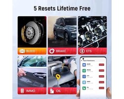 Thinkcar - OBD2 Scanner - Diagnosecomputer - Storing Verwijderen - Uitleesapparatuur Auto - Diagnose Auto - Diagnose apparatuur voor auto's - Volledige systeemdiagnose - Auto Accessoires