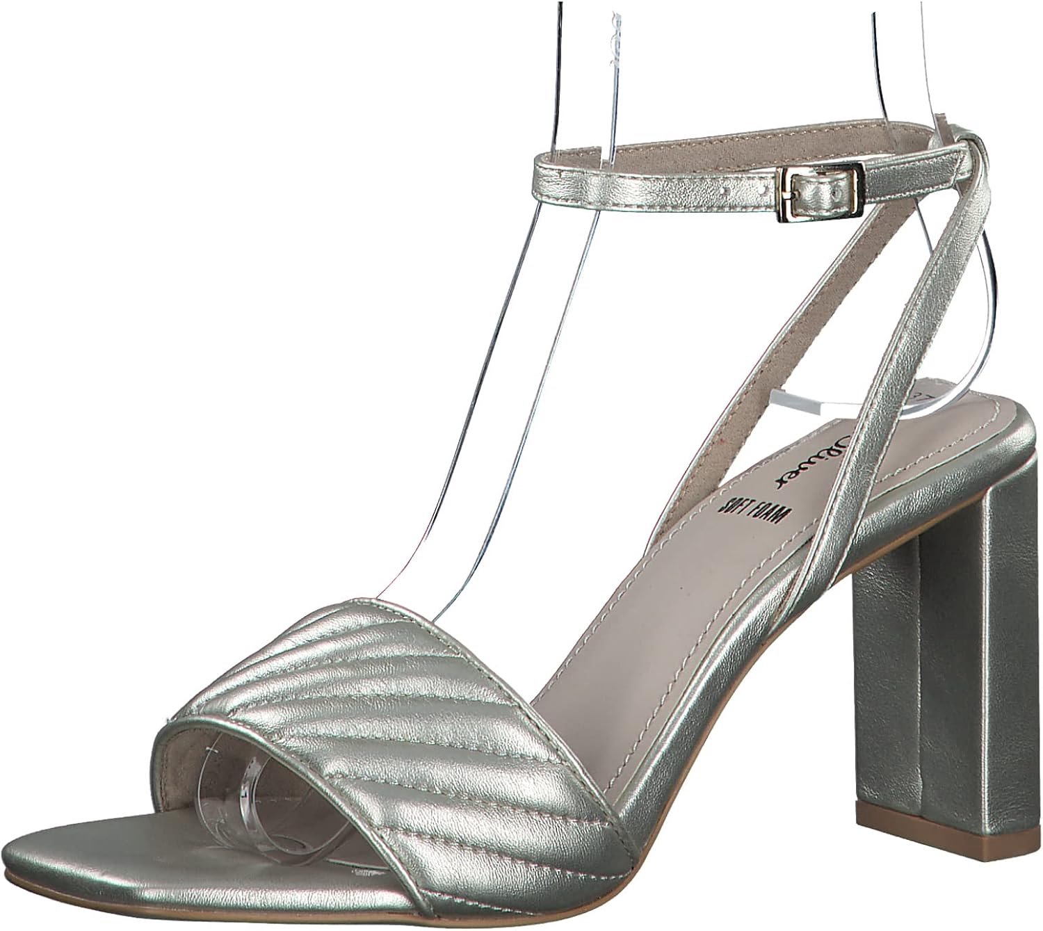 s.Oliver Dames Sandalen 5-28323-20 Elegant Champagner