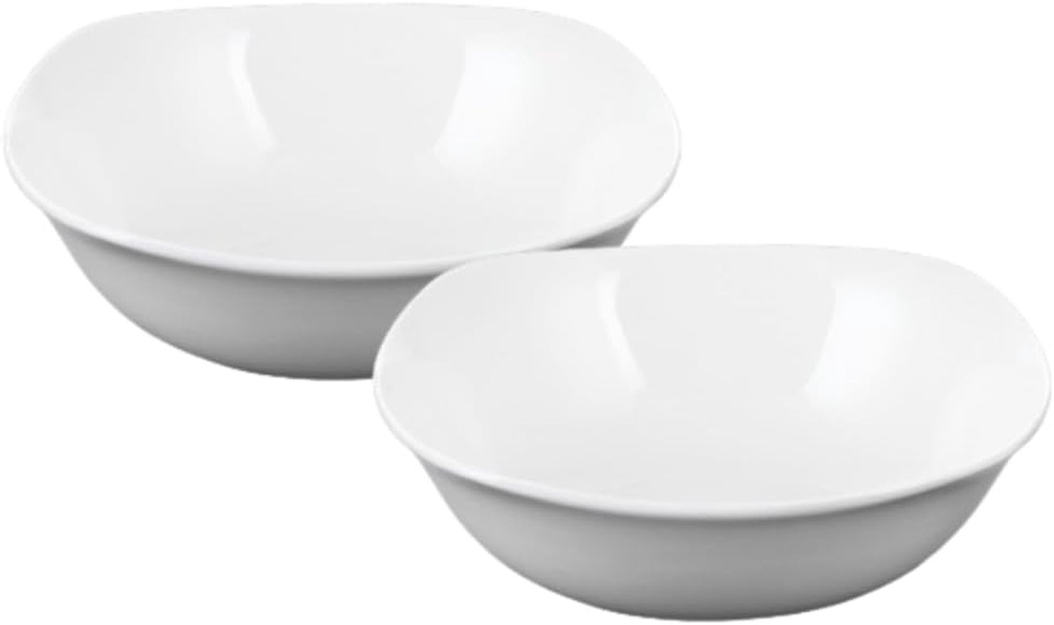 Wilmax England Schaal Porselein Wit 650 ml 16,5 cm 2 stuks