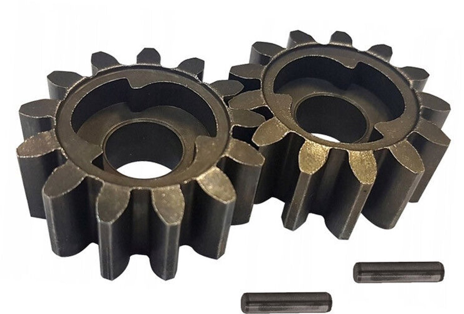 2x aandrijftandwiel (13 tanden) R + L + 2x as voor Fuxtec RM 70300170 70300180 grasmaaier