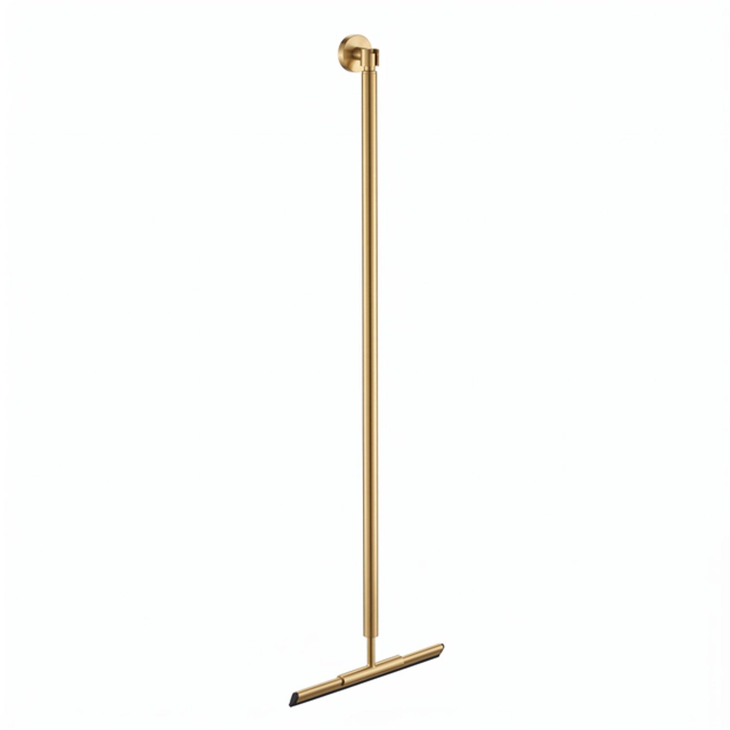 FugaFlow Eccelente Acces Vloerwisser - 125cm - incl. houder - geborsteld messing