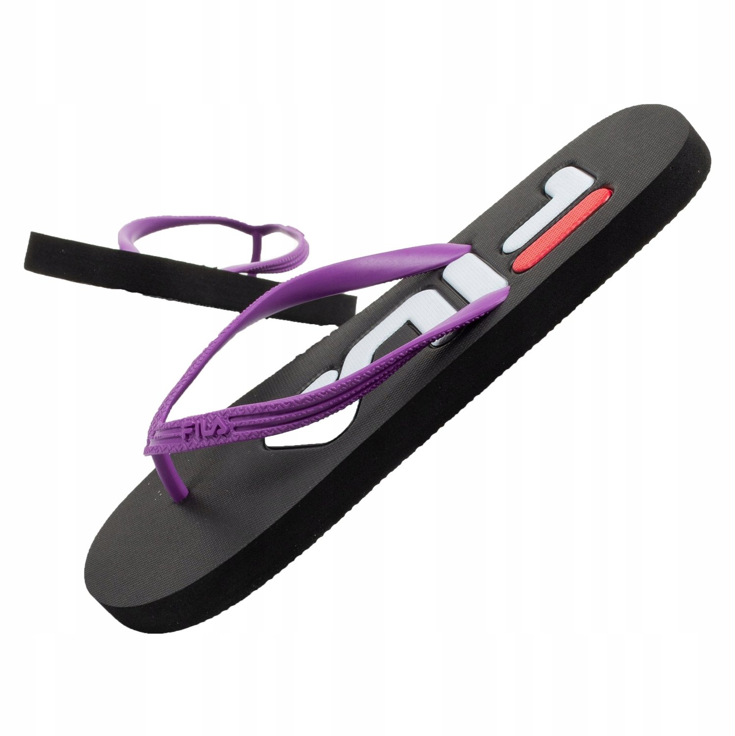 Fila Troy Slipper Dames Slippers Zwart