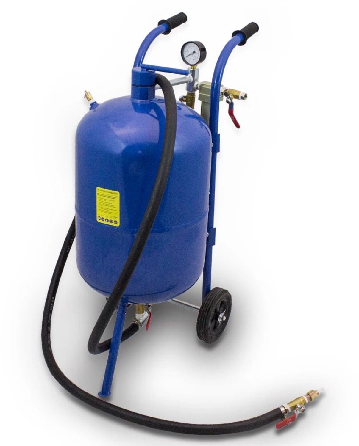Mobiel Zandstraalapparaat 38 Liter – 2,5 Meter Slang – Perslucht Zandstraler