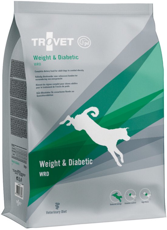 Trovet WRD Weight & Diabetic Hond 3 Pellets