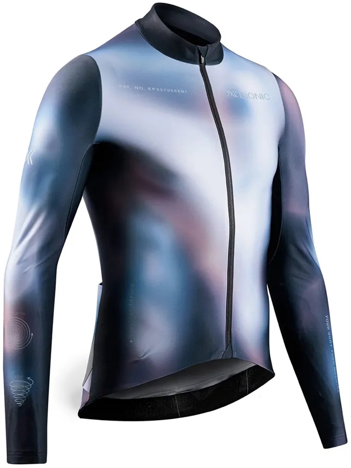 X-bionic Corefusion Ride Trui Met Lange Mouwen Grijs,Zilver L Man