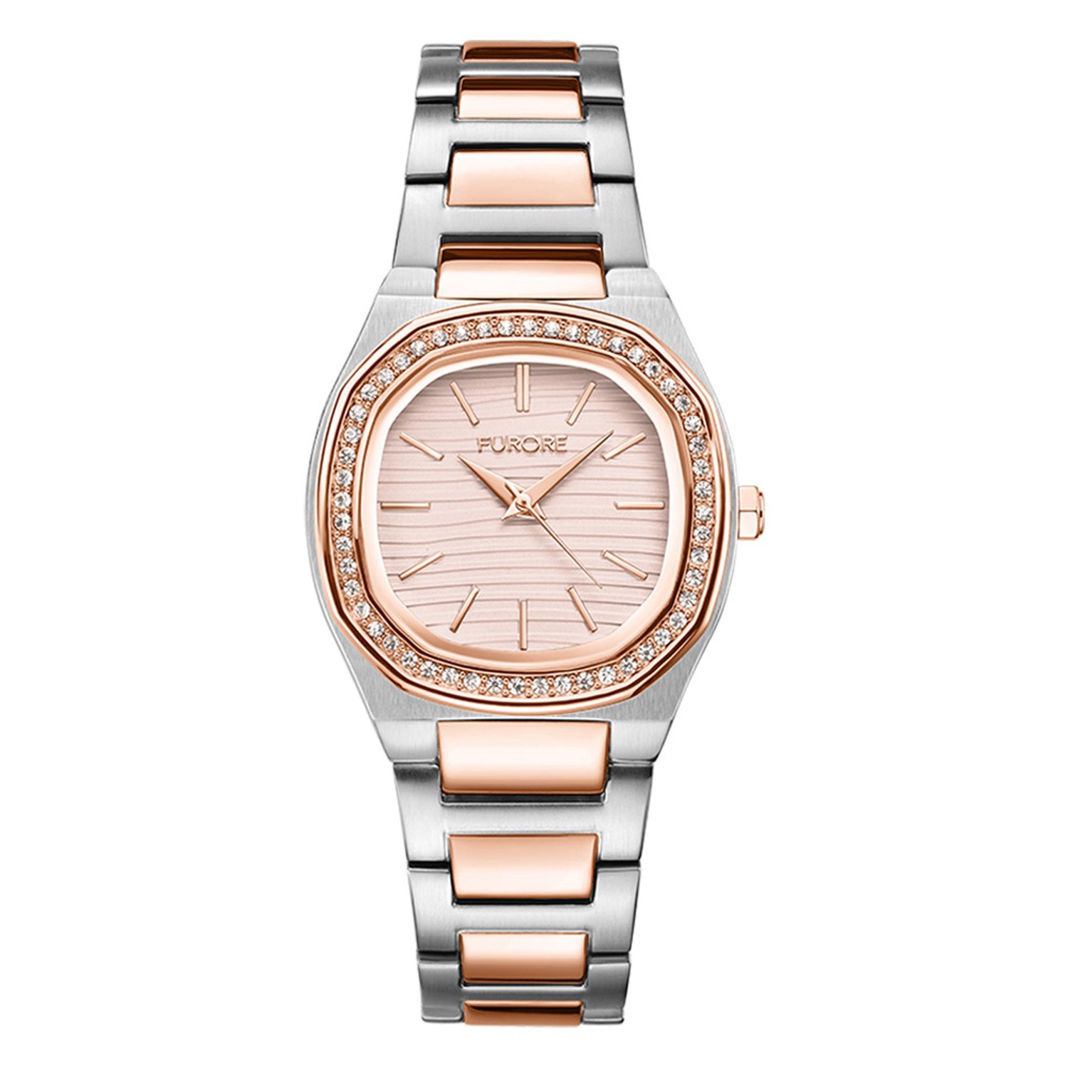 Furore - Dames Horloge Quadrante - Zilver