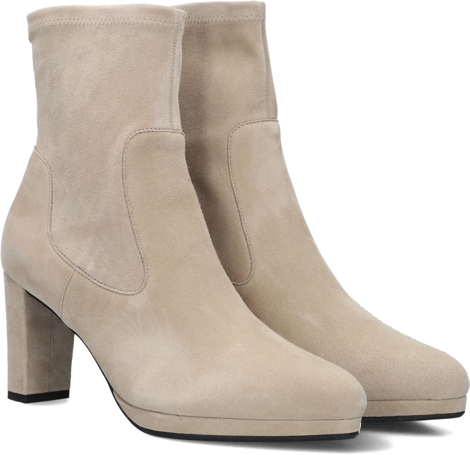 Peter Kaiser 75321 Enkellaarsjes Dames - Zand - Maat 38,5