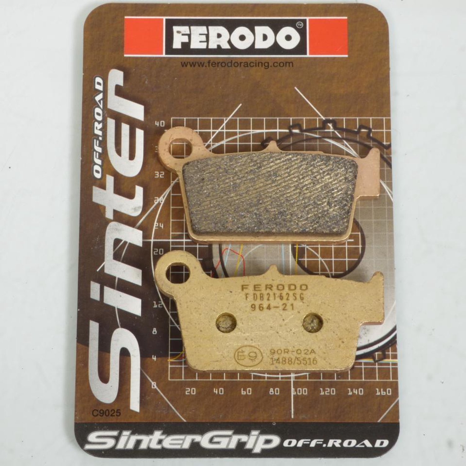 Remblokken Ferodo voor Motor 36 50 26576 2019 tot 2025 achteraan Nieuw