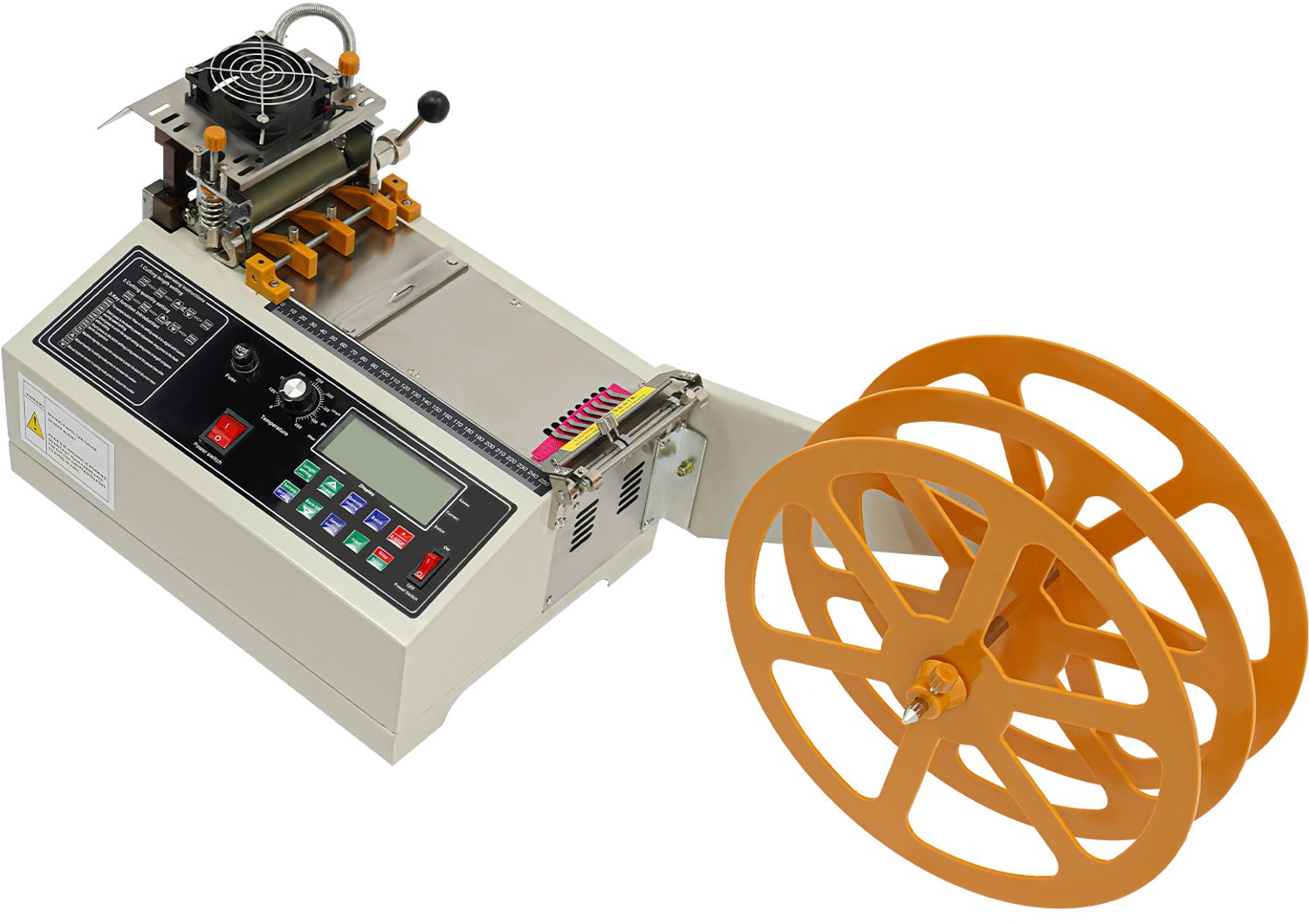 Snijmachine Automatische Tape - 400 W Vermogen - 56x42x42 cm Afmeting - Staal Materiaal - Voor Industriële Productie