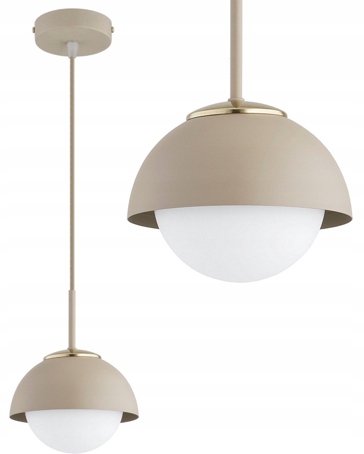 Moderne Plafondlamp Beige - Stijlvol en Sfeervol