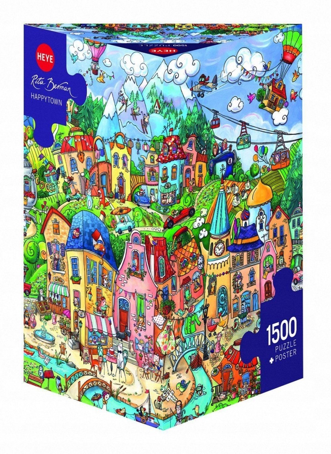 Heye Puzzel 1500 Stukken - Gelukkige Stad