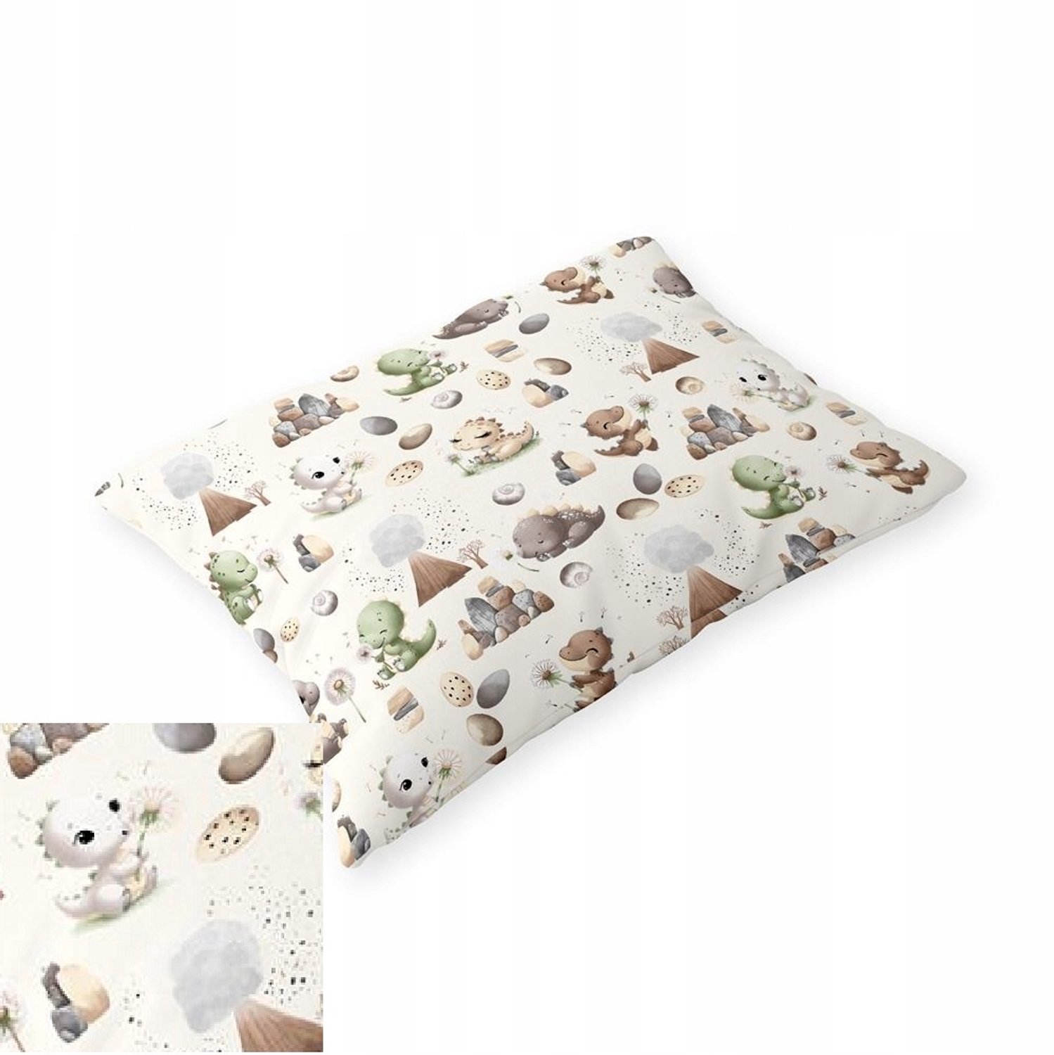 Katoenen Kussensloop 40x60cm met OEKO-TEX Certificaat - Dinusie Beige