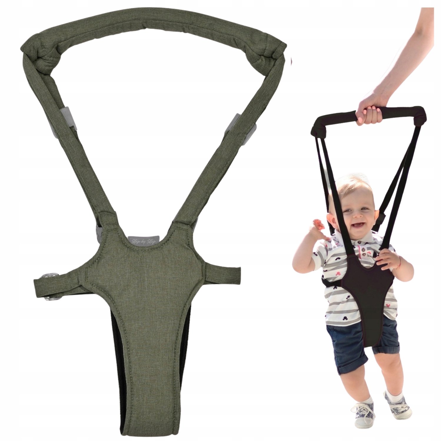Merkloze Kinderloopgordel - Verstelbaar voor Baby's 6-14 Maanden