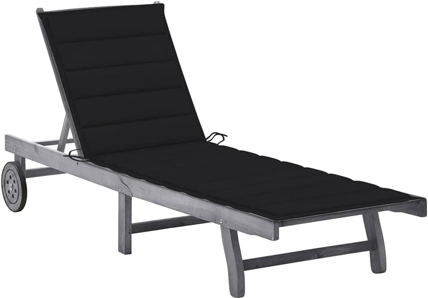 9-delig, grijs, polyrotan, set met veiligheidsglas, tafelblad en acaciahout, armleuningen voor terras, tuin, balkon, moderne outdoor eetkamer