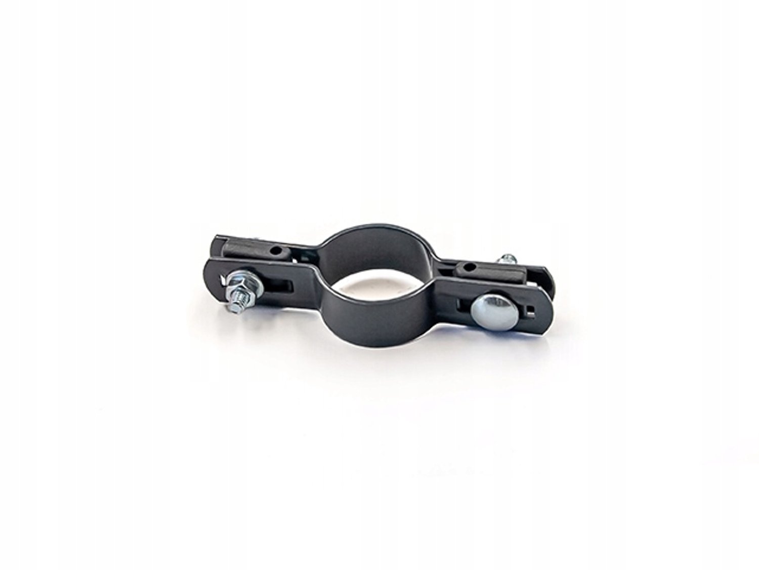 Grijze Rondklem Fi 38mm voor Tuinschermen - 50 stuks