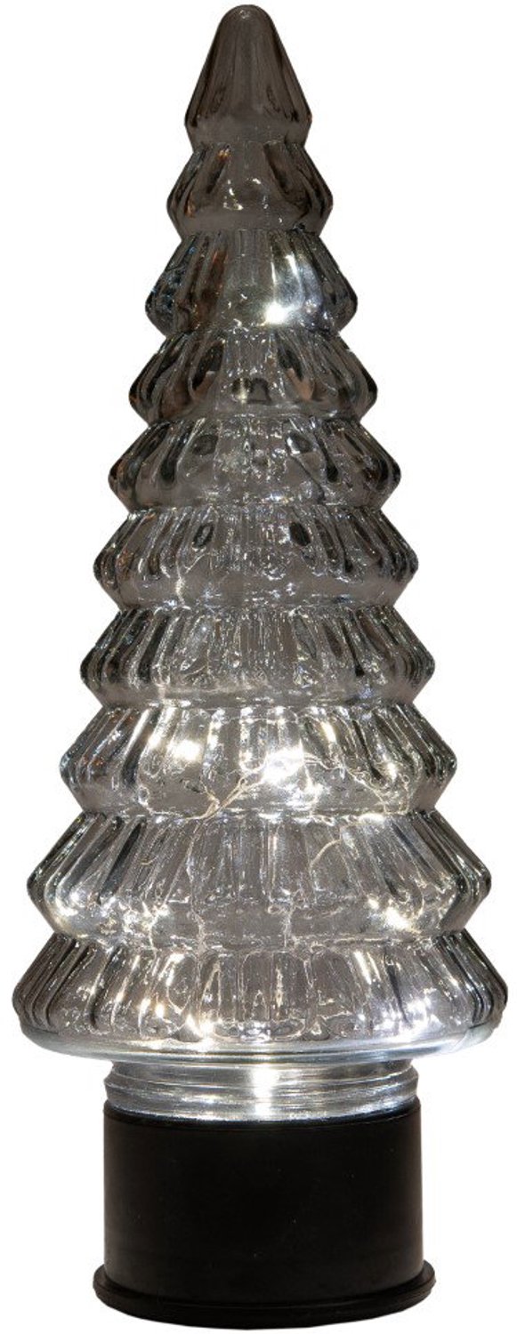 Boompje glas LED 35x13 cm grijs Anna's Collection