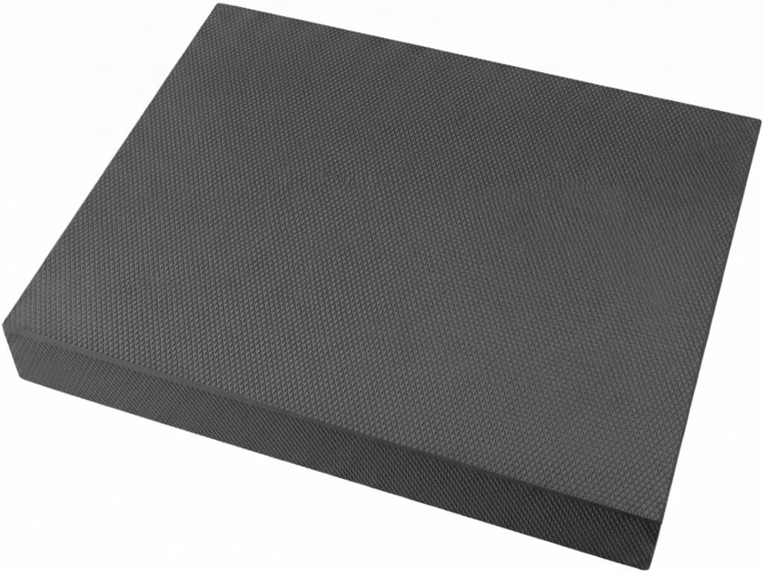 Balanspad, dik hoogveerkrachtig Tpe Foam Balance Pad, antislip schokabsorberend schuimblok voor oefening zwart, 40 x 33 x 5 cm.