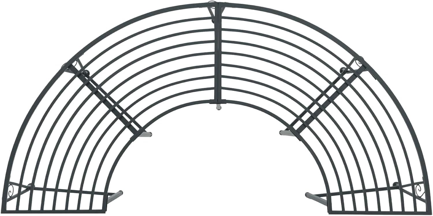 4-zits aantal 160 x 80 x 44 cm staal zilvergrijs
