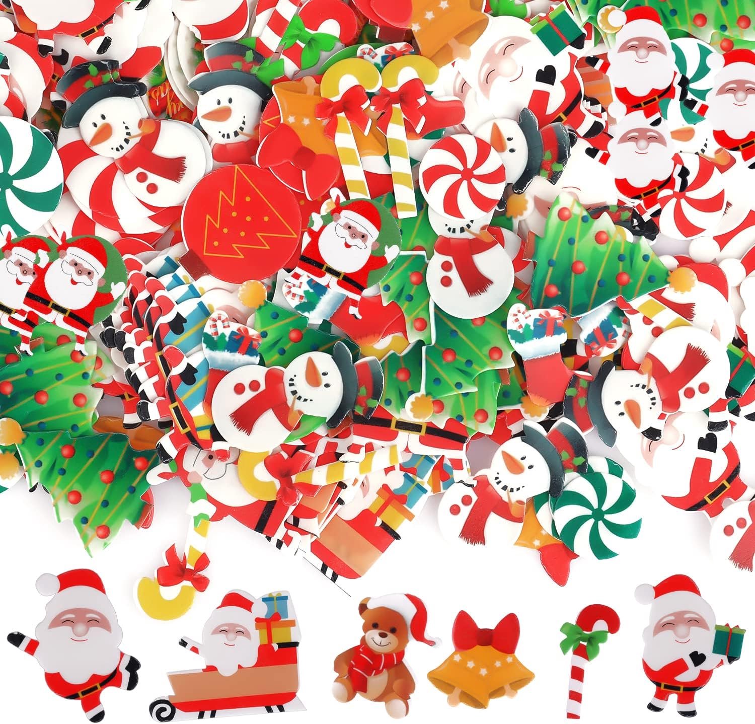 Eetbare Kerst Cake Decoratie, Eetbare Kerst Taart voor Xmas Festival Verjaardag Feest Voedsel Decor