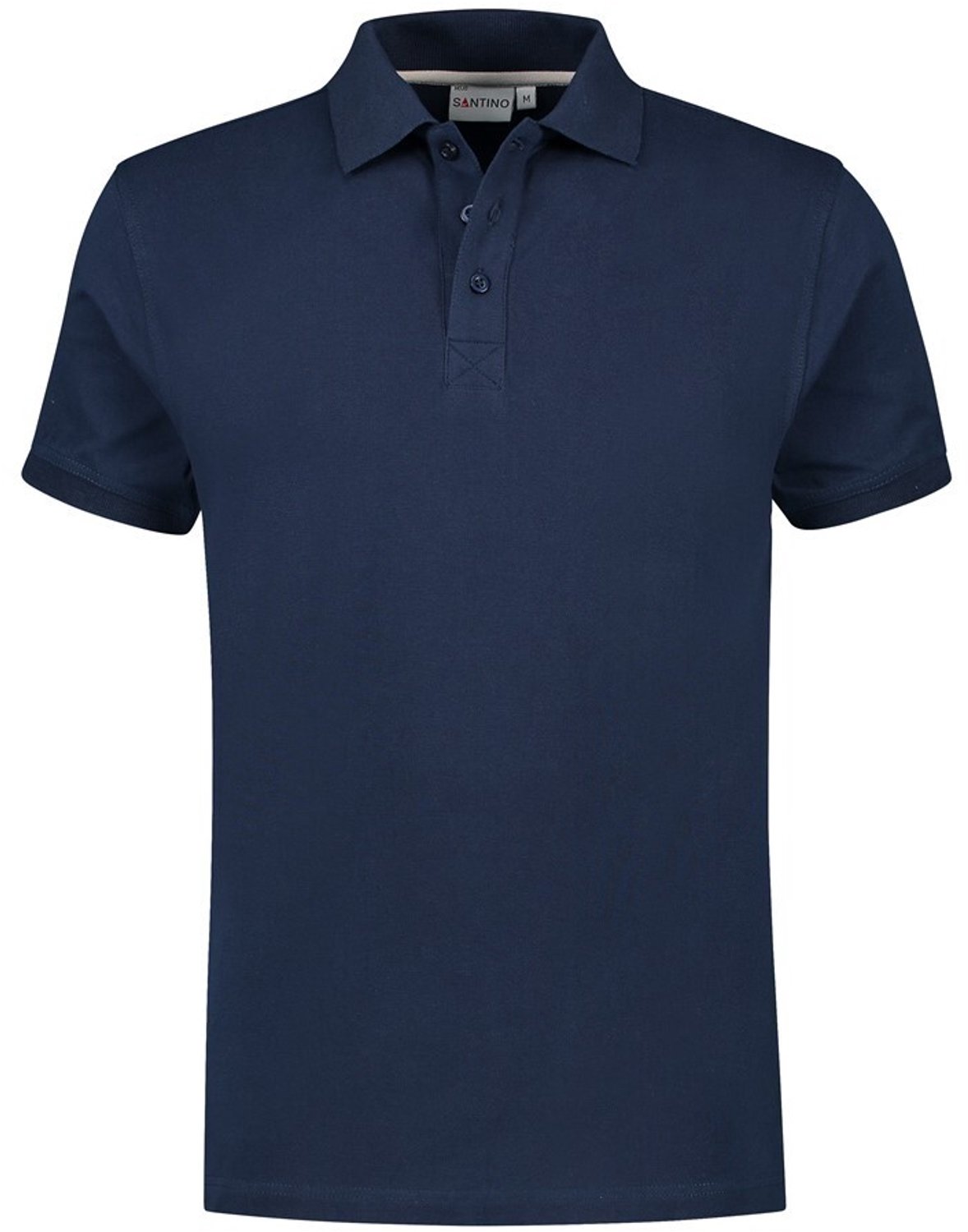 Santino Mojo Polo-shirt korte mouwen - Stretch - L - Antraciet