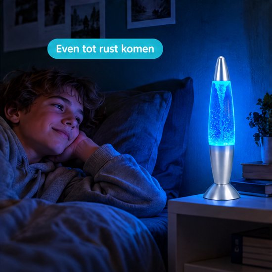 Cheqo® Tornado Lamp Kleurveranderend - Tornado Lavalamp - LED Sfeerlamp - Nachtlampje - LED Tafellamp - Moodlamp - Lamp op USB en Batterijen - Snoezellamp - Kinderlamp - Feestverlichting - Decoratieve Verlichting - Kinderkamer Decoratie — afbeelding 5