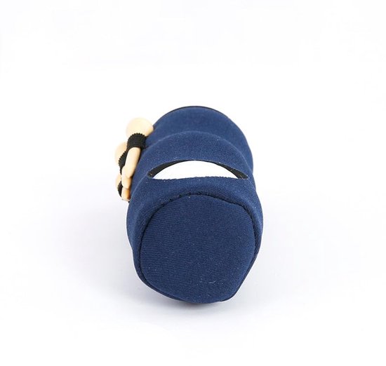 Golfbal Draagtas met Sluiting voor 3 Ballen en Tees - Blauw — afbeelding 3
