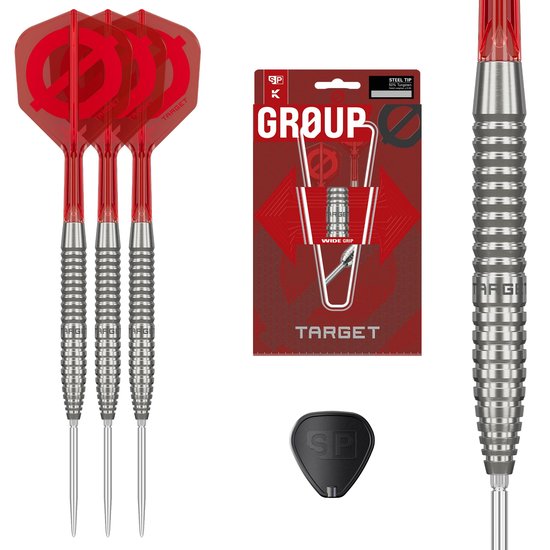 Target Darts GROUP O Steel Tip Dartset 25G - Barrel 02 van Target Darts — afbeelding 2