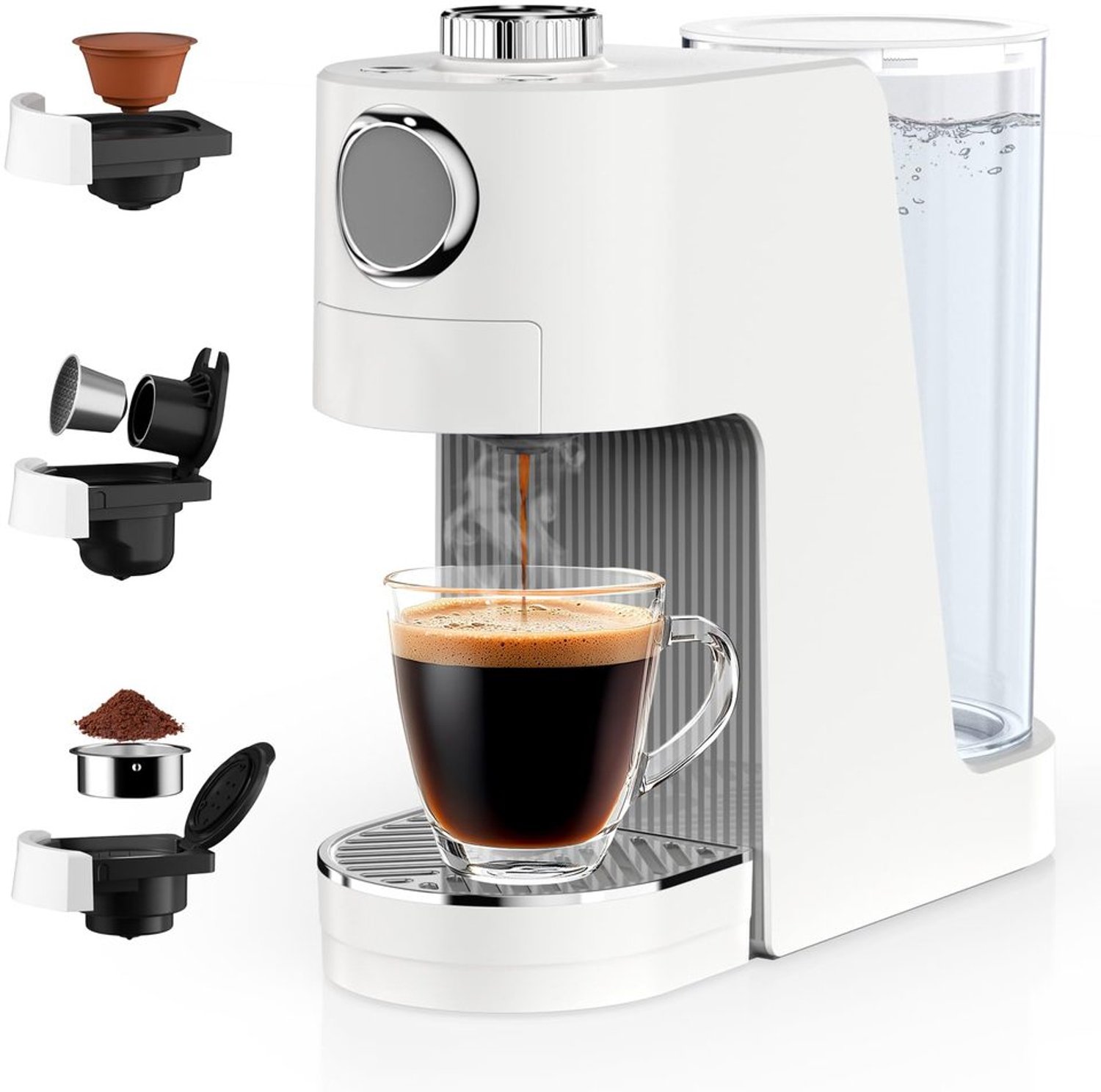 3-in-1 Espresso Machine met 20 Bar Druk