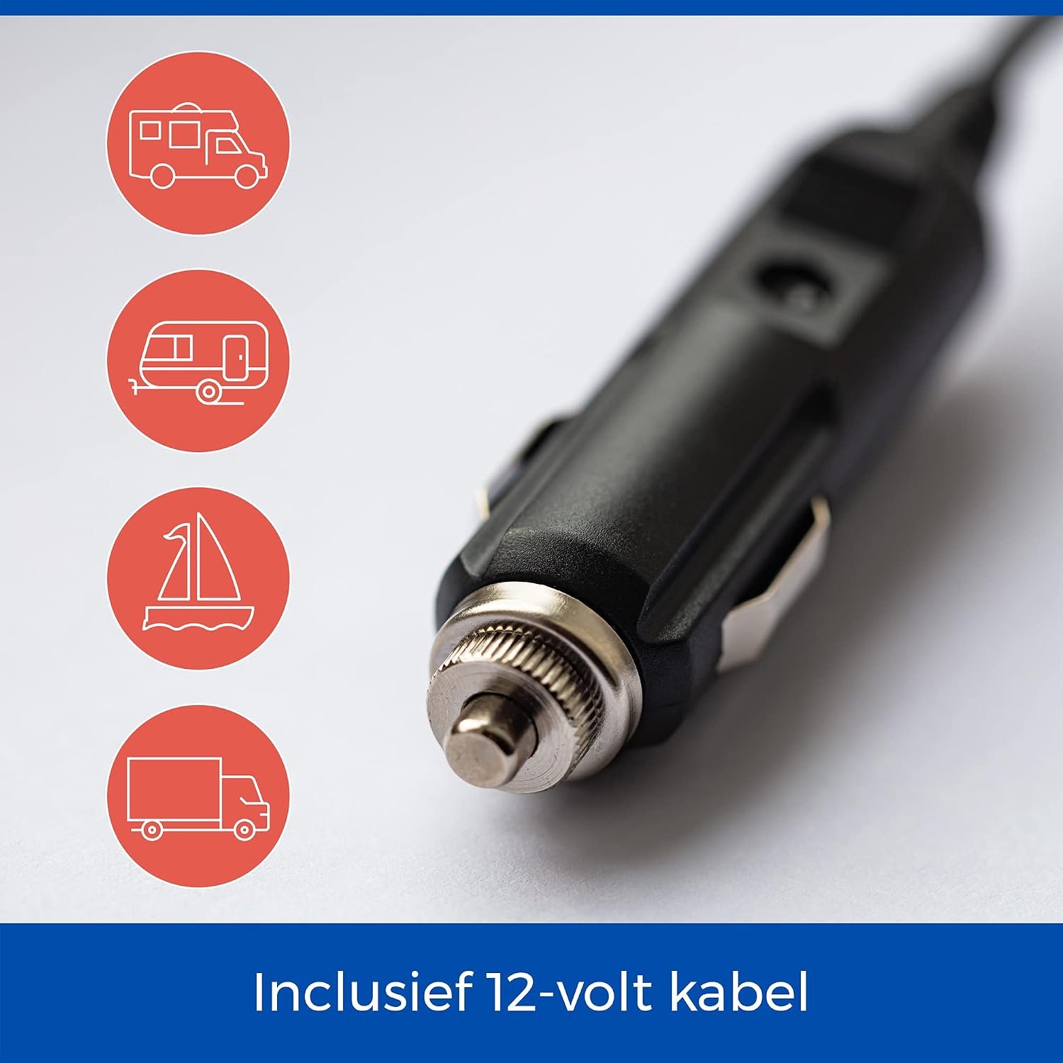 Cello CTRAV-22TZF 22" FULL HD Smart LED - 12V - Traveller TV/DVD - Tizen OS van Samsung thumbnail 5