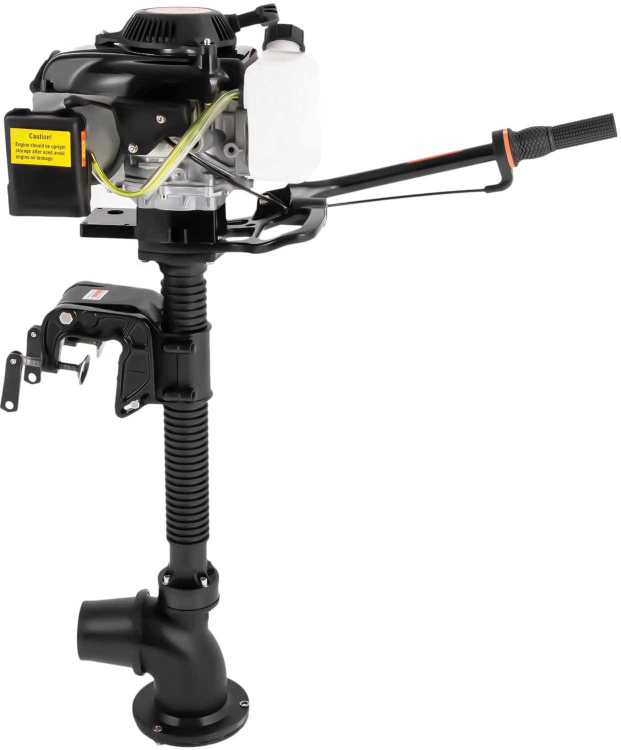 Buitenboordmotor - 4 PK, 4-takt met CDI-ontsteking - Zwart