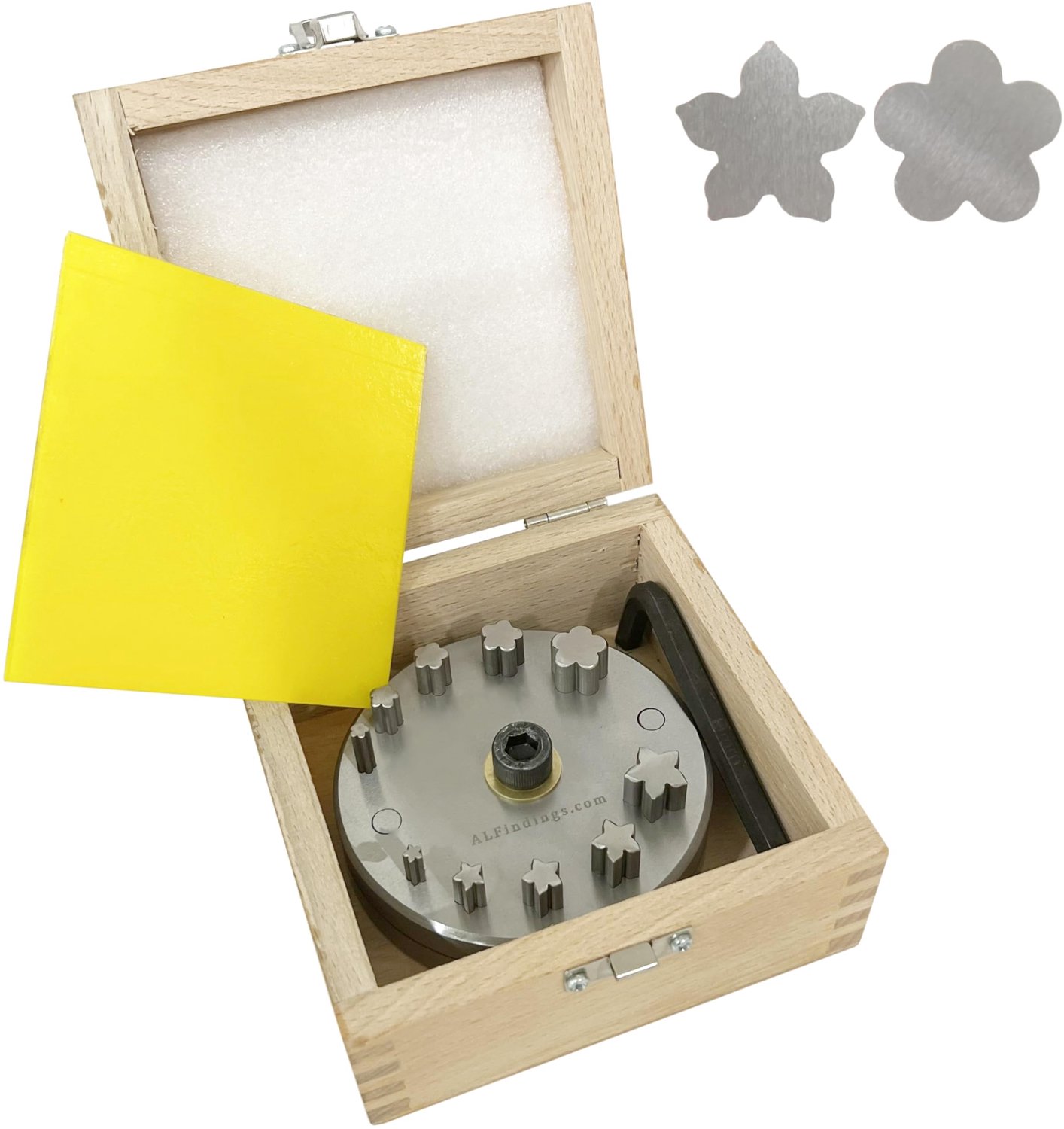 5 Bloemblaadjes Disc Cutter Set met 10 Snijders