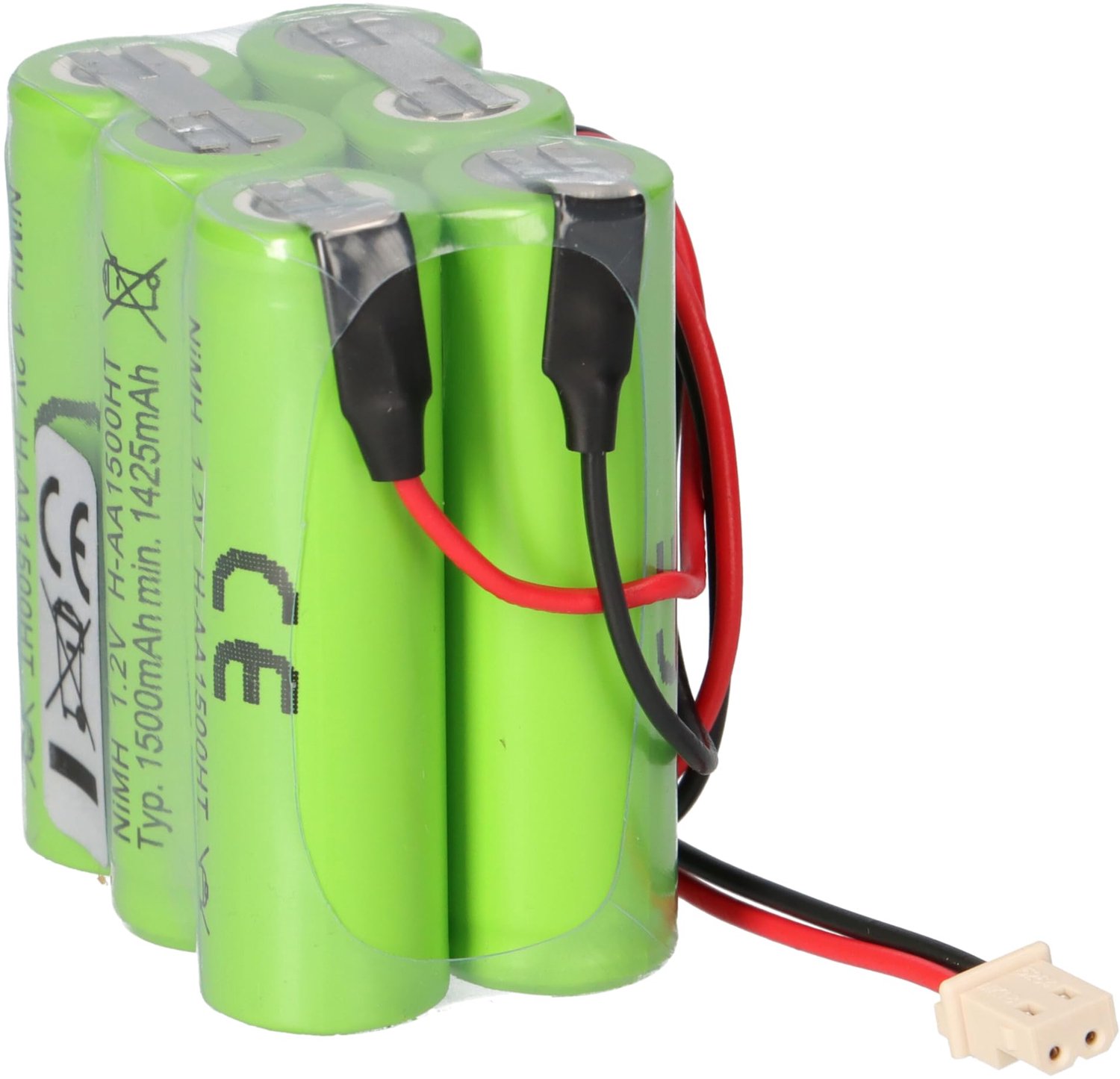 Accupack voor Noodverlichting Beghelli 7.2V 1.5Ah