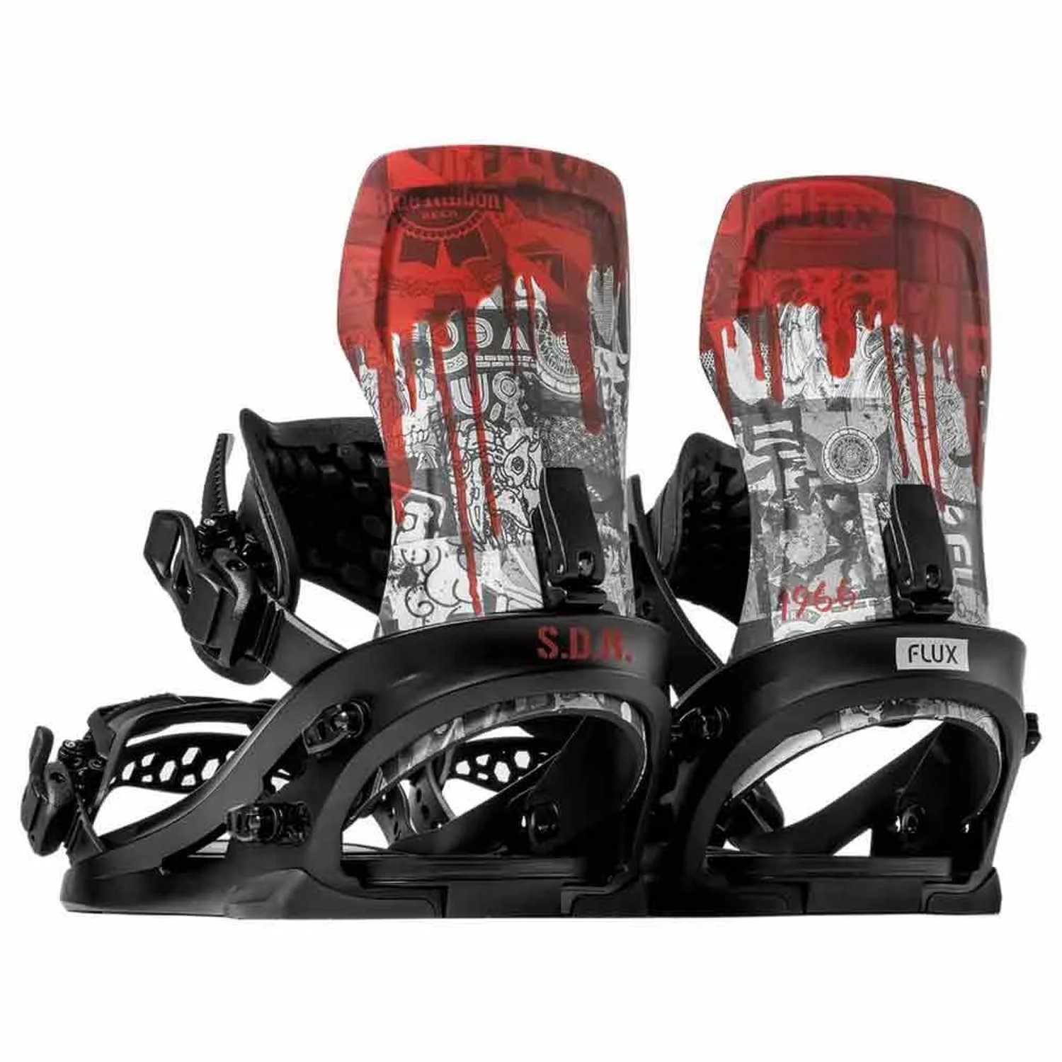 Flux Xf Snowboardbindingen Veelkleurig L S.d.r