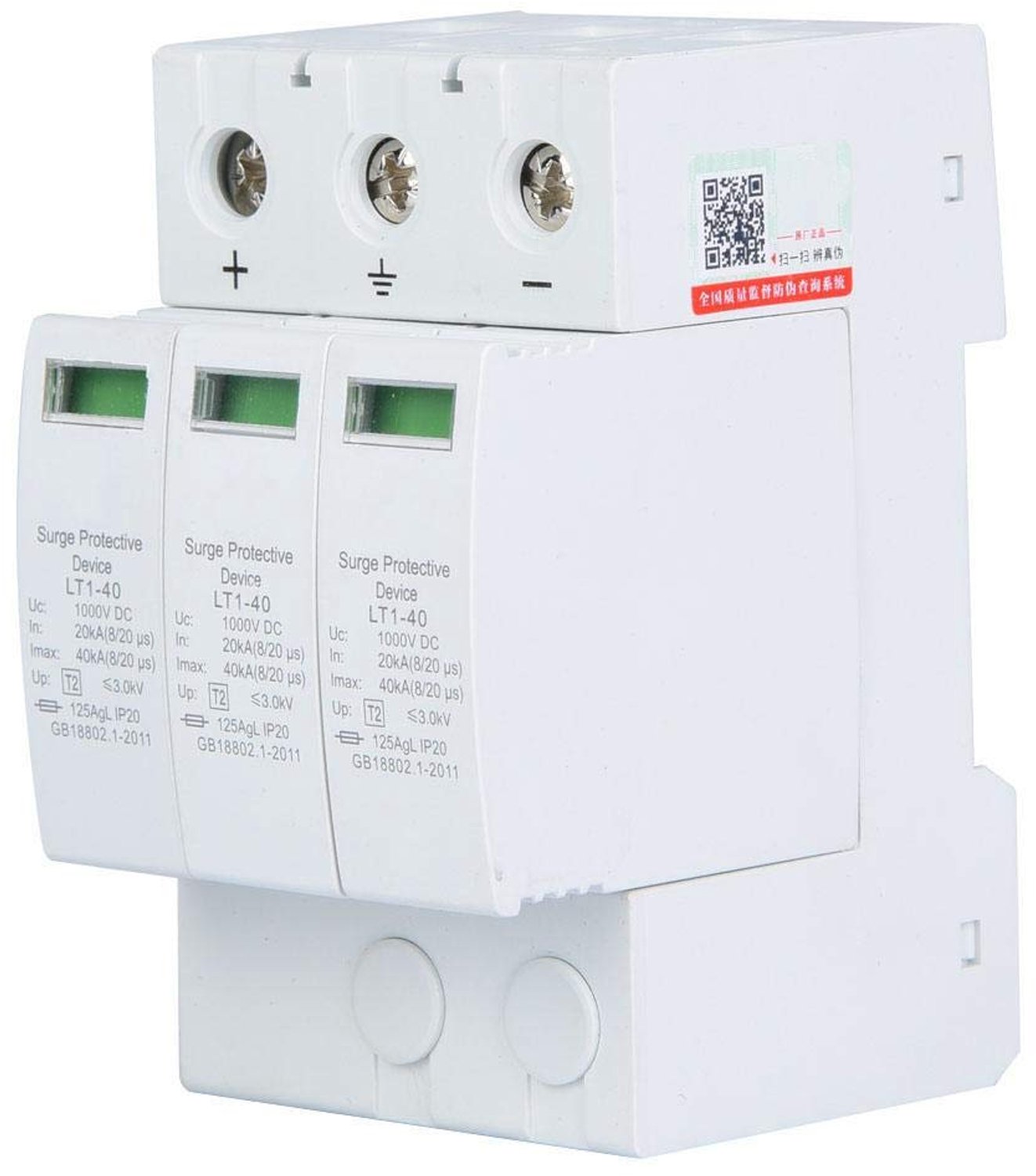 Overspanningsbeveiliging Voor Het Huis 3p40 Ka - Groepenkast Beveiliging - Elektrisch Veiligheidsapparaat - Voor Woninginstallaties