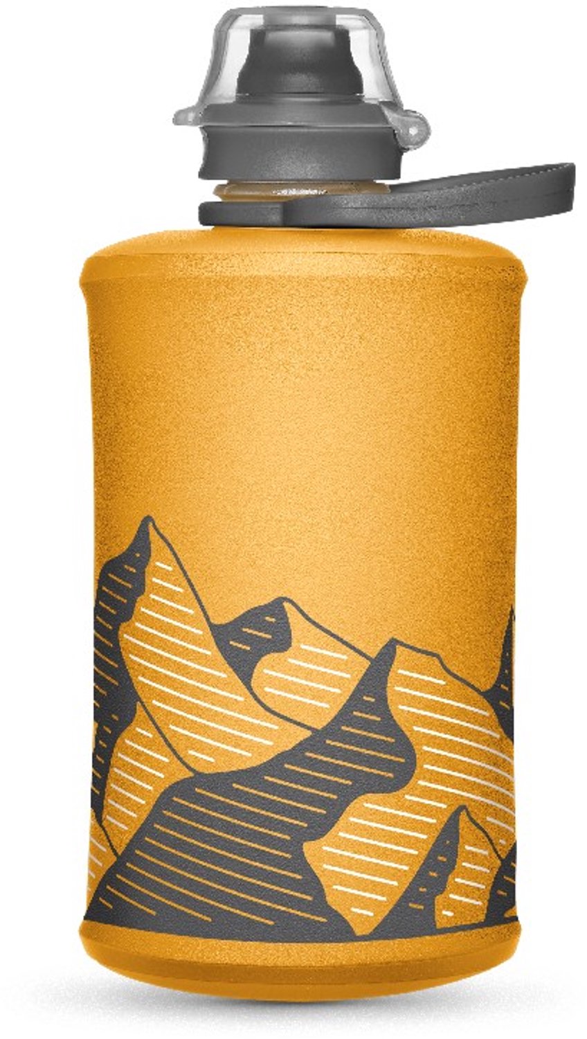 HydraPak Opvouwbare Drinkfles 350 ml - Goudgeel