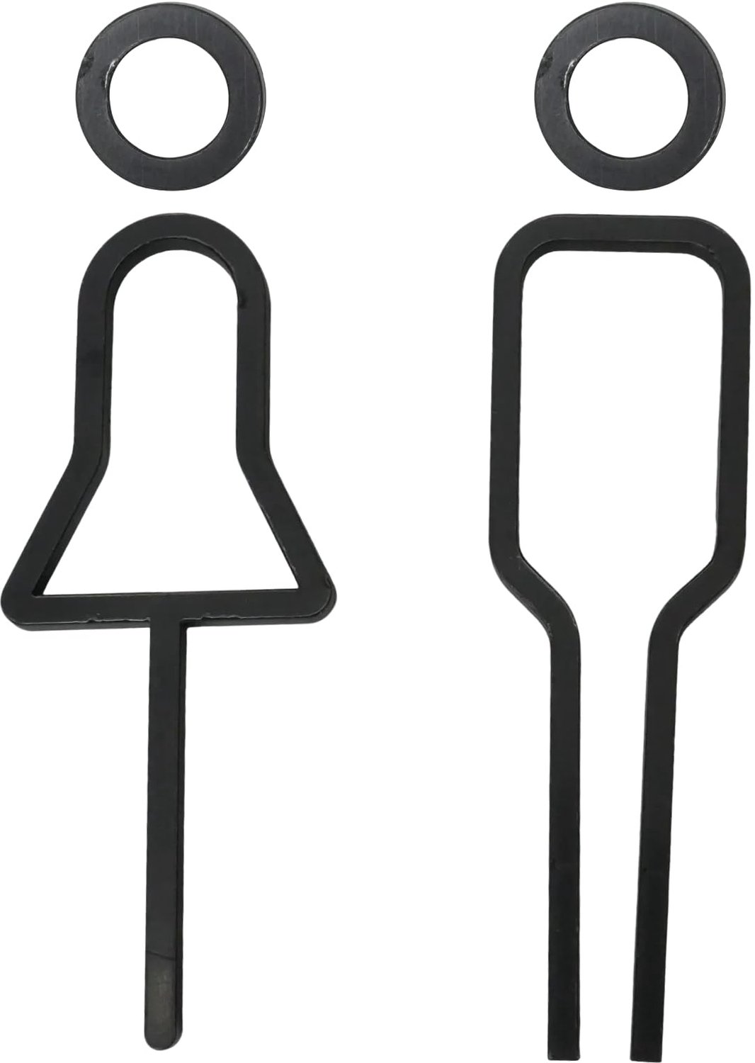 Toiletsignalen voor Mannen en Vrouwen in Modern Ontwerp