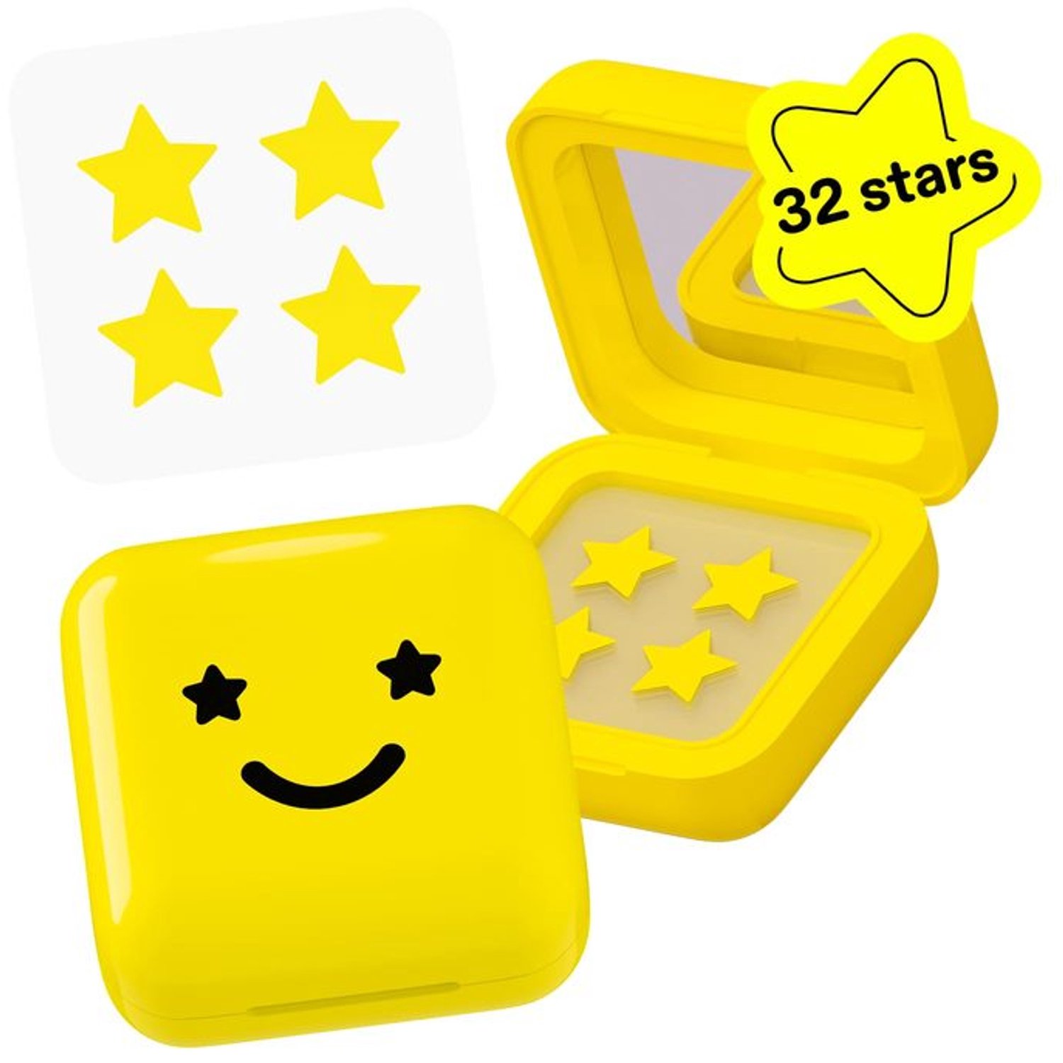Hydrocolloïde Pimple Stickers in Stervorm