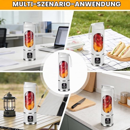 Blender voor smoothies en shakes, 450 ml — afbeelding 5