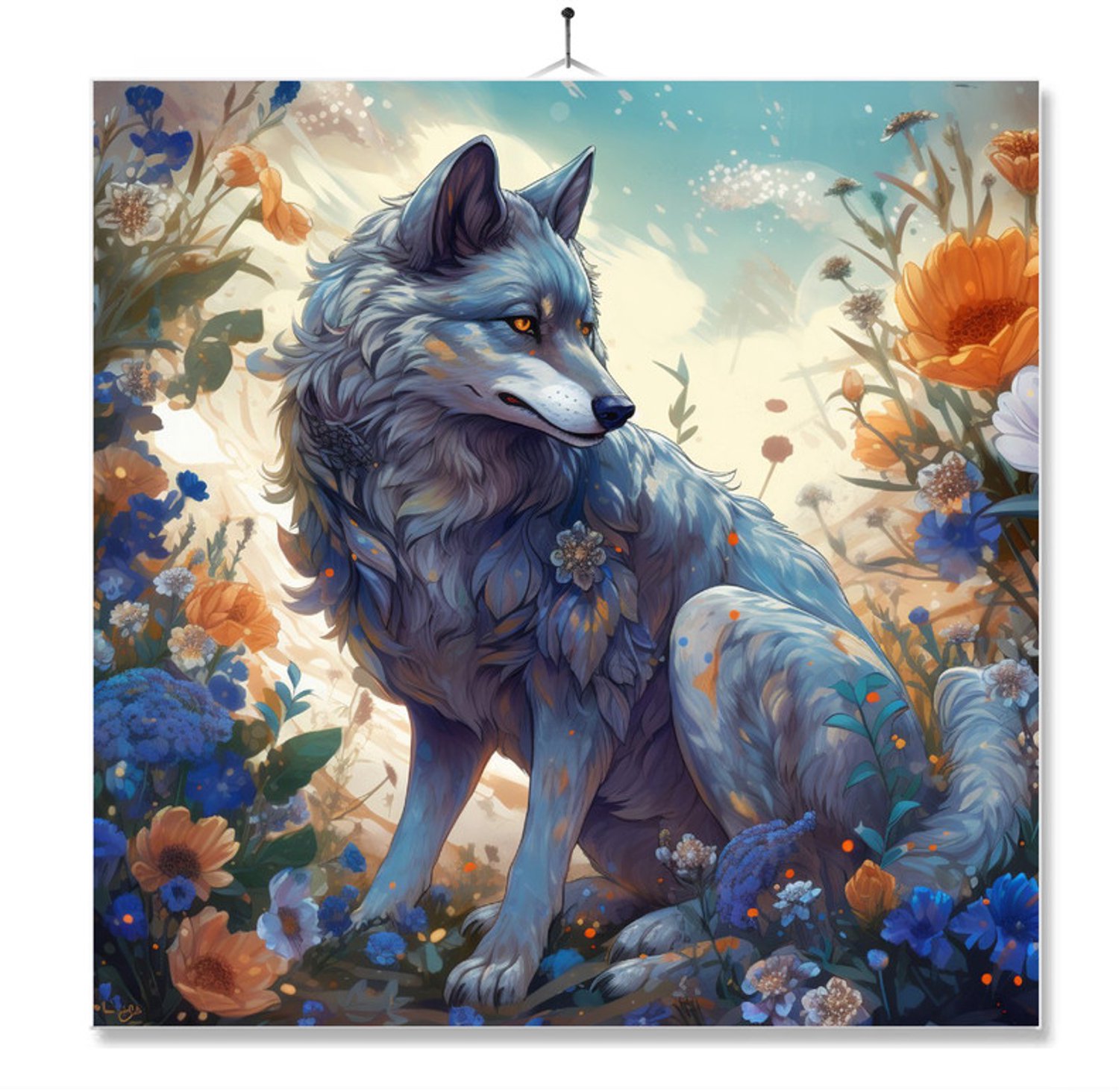 MC Living Tegel Met Opdruk | Wolf Ontwerp 52