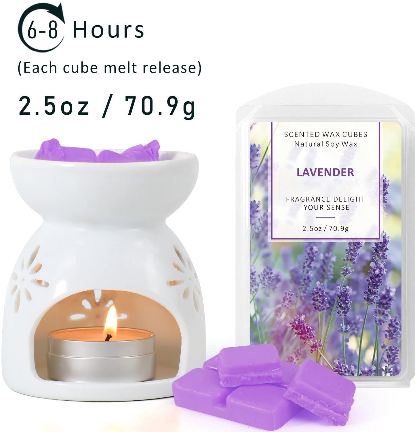Wax Melt Set van 4 Geuren