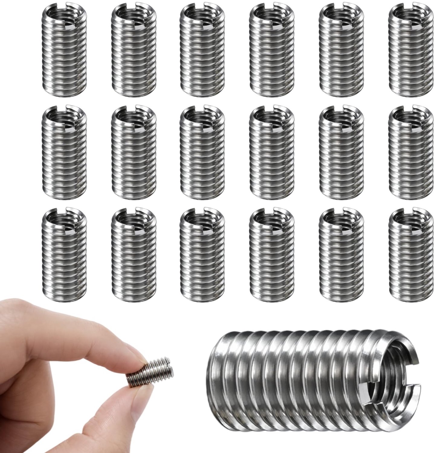 Set van 20 Draad Sleeves voor M8 naar M6 Draadverbindingen