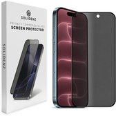 Solidenz Privacy Screenprotector - Geschikt voor Apple iPhone 16 Pro