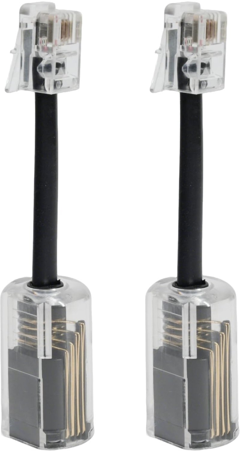 Telefoon Kabel Ontwarmer - 360° Draaibare RJ9 4P4C