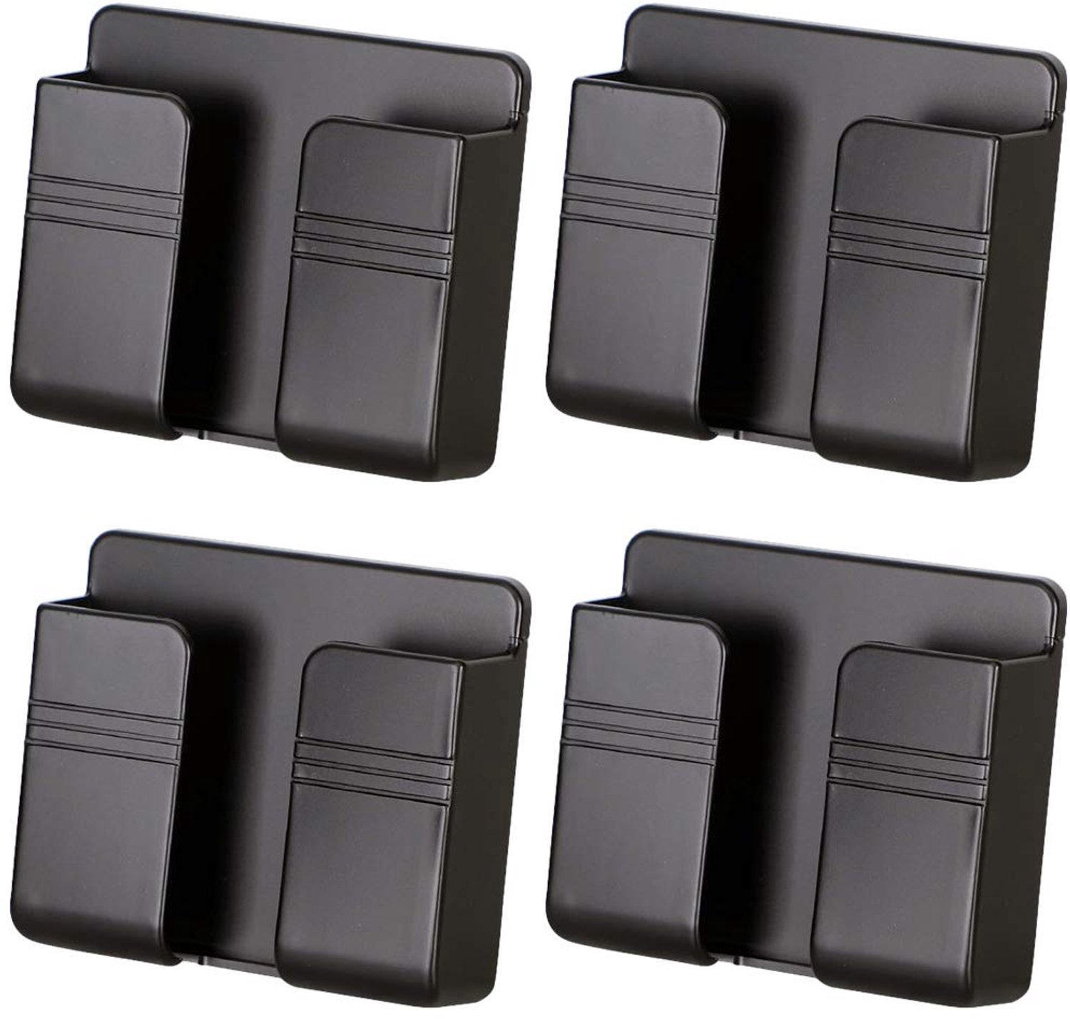 Set van 4 Mobiele Telefoon Wandhouders met Oplaadstand