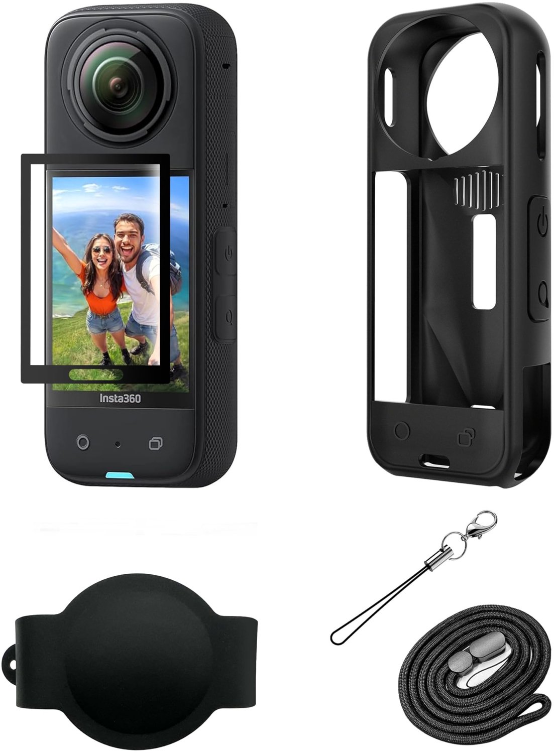 Beschermingskit voor Insta 360 X5 Camera