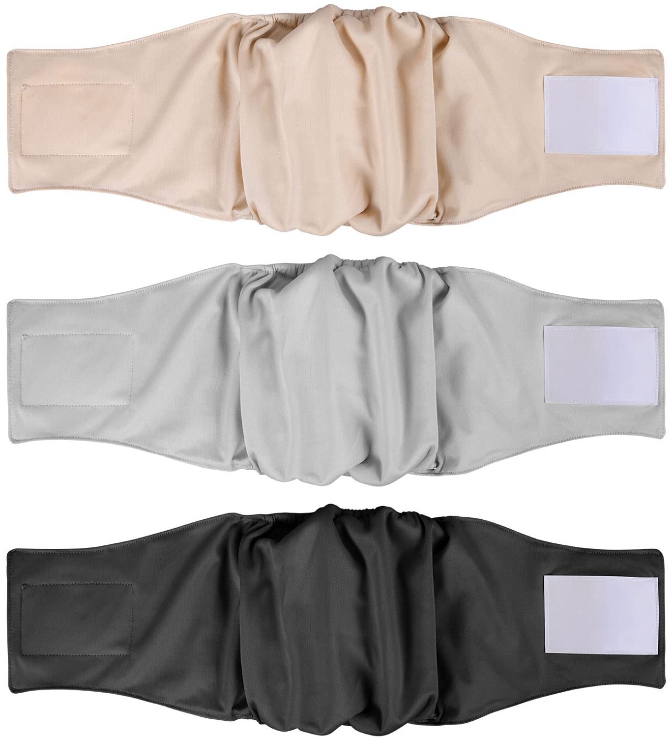 Herbruikbare Hondend diapers voor Vrouwen, 3 Stuks