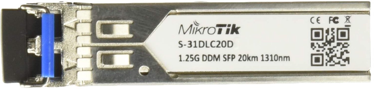 Transceiver voor Single-Mode Fiber - Tot 20 km - Dual LC
