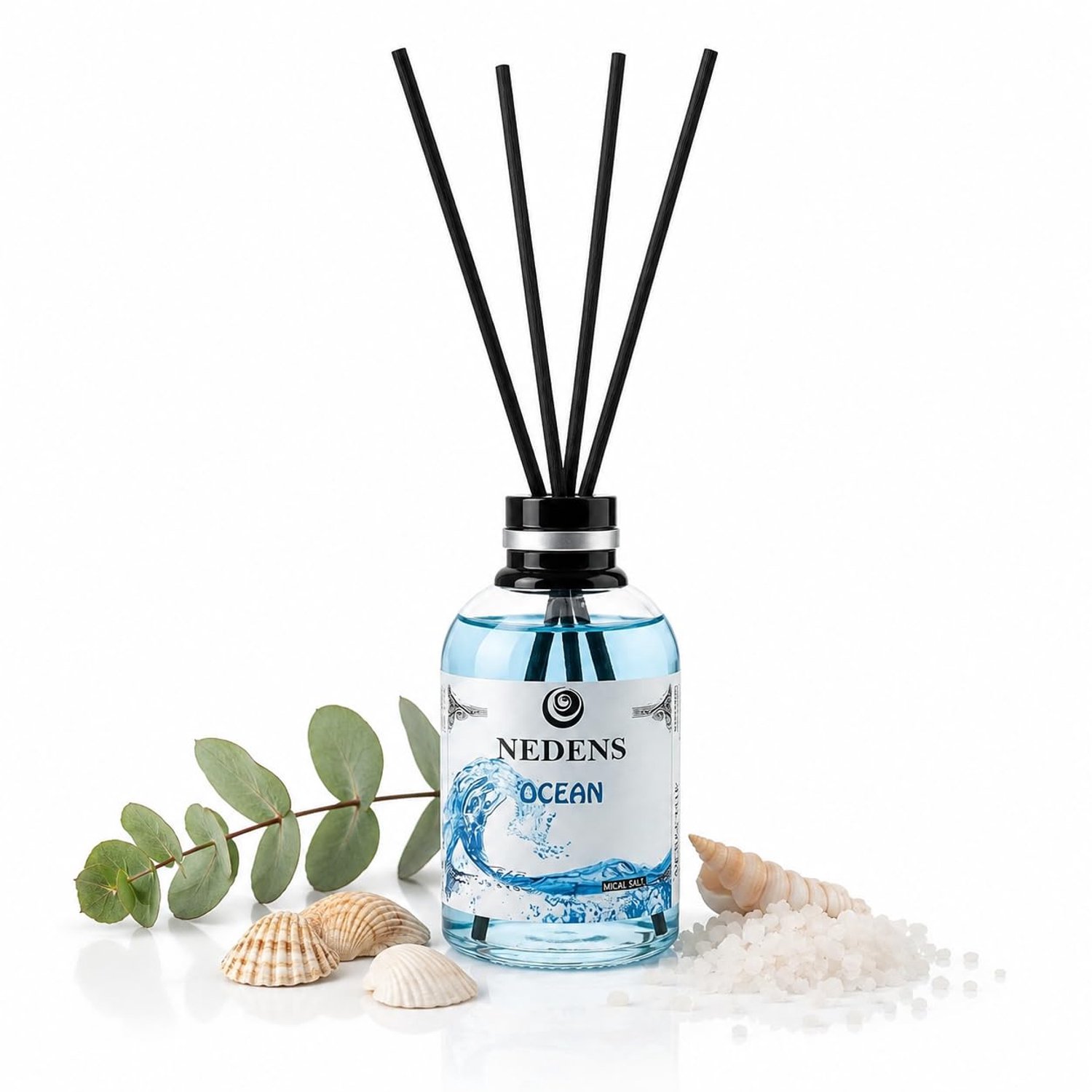 Mikado Geurstokjes Oceaan 110 ml Roomdiffuser voor een Frisse Sfeer