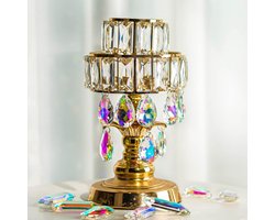 Set van 12 Kleurige Crystal Prisms voor Decoratie